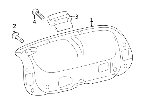 Interior Trim - Trunk for 2019 Lexus GS F #0
