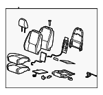 15902953 - Body: Seat Assembly for Chevrolet: Equinox Image