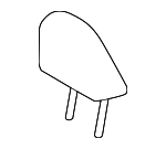 7194048D90A1 - Body: Headrest for Lexus: RX350h, RX450h+ Image