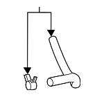 7724942120 - Emission System: Canister Hose for Toyota: Grand Highlander, Highlander Image