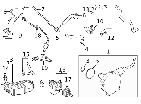 Hydraulic System for 2021 Toyota Highlander #1