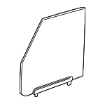 CUB102700 - : Glass for Land Rover: Discovery Image