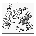7120033E60E2 - : Seat Assembly for Toyota: Camry Image
