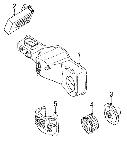 Heater for 1988 Jeep Wrangler #0