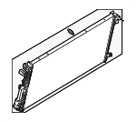 PC3Z8005A - Cooling System: Auxiliary Radiator for Ford Image