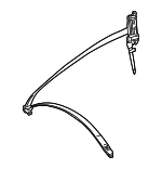 9206505 - Electrical: Belt &amp; Retractor for Volvo: S70, V70 Image