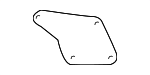 537380C010 - Body: Lower Seal for Toyota Image