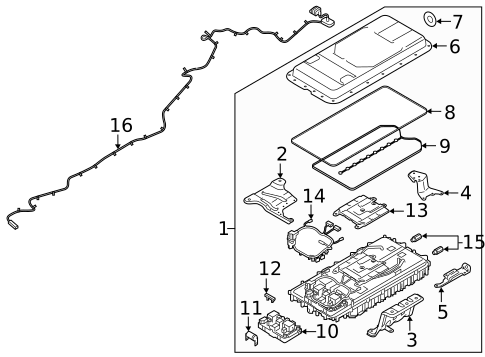 Battery for 2020 Ford Explorer #1