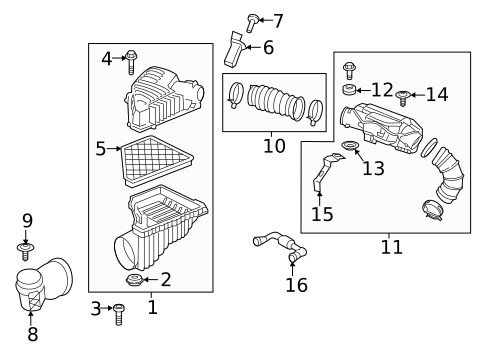 Air Intake for 2023 GMC Canyon #1