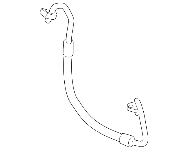 Discharge Hose - Nissan (92490-ZN80A)