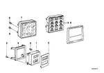 62131372736 - Instruments, Measuring Systems: Cover for BMW Image