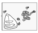 10325502 - : Combo Lamp Assembly for Pontiac: Aztek Image