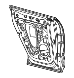 95C833051YGRV - : Door Shell for Porsche: Macan Image