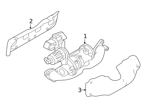Exhaust Manifold for 2016 Nissan Juke #1
