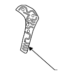 88390F2000 - Body: Seat Back Heater for Hyundai: Elantra, Elantra GT, Ioniq Image