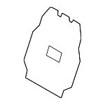 88345F2000 - Body: Seat Back Frame Insulator for Hyundai Image