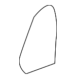 88198F2100TRY - Body: Recline Knob for Hyundai Image