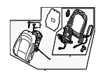 88300G3410PMD - Body: Seat Back Assembly for Hyundai: Elantra GT Image