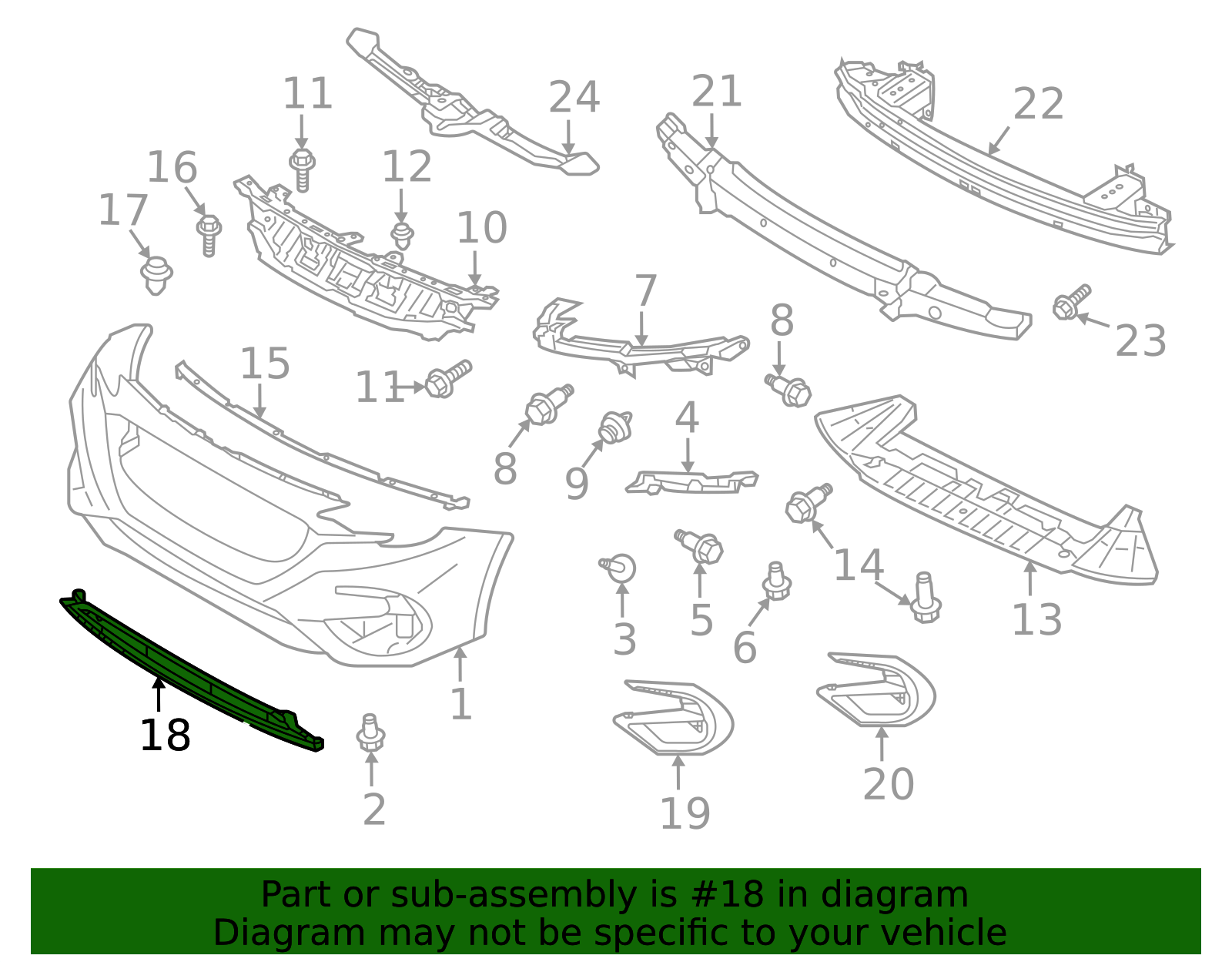2023-2025 Subaru Legacy Intake Cover 57731AN68A | OEM Parts Online