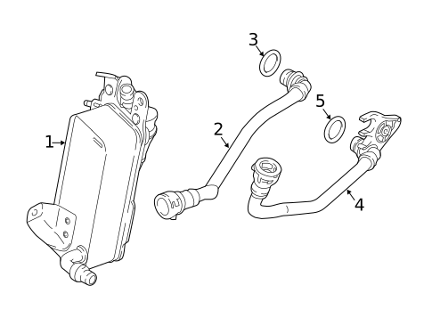 Trans Oil Cooler for 2019 BMW X3 #0