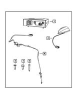6502407 - Frames and Bumpers: Hex Head Screw And Washer for Mopar Image