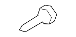 998680412 - Electrical: Rear Bracket Screw for Mazda Image image