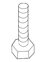 BR5V51695 - Electrical: Cover Screw for Mazda: 3 Image