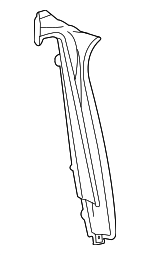 84379368 - Body: Water Drain Panel for Cadillac: Escalade, Escalade ESV Image