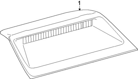 High Mounted Stop Lamp for 2025 Toyota Camry #0