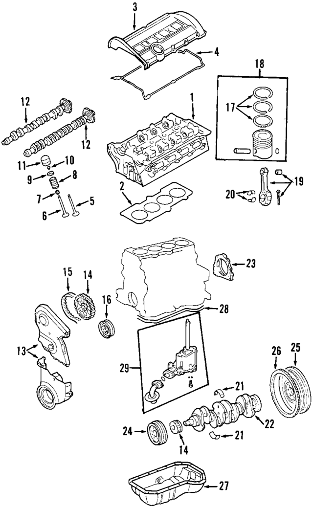 69109111 - Engine: Engine Timing Camshaft Sprocket for Volkswagen Image