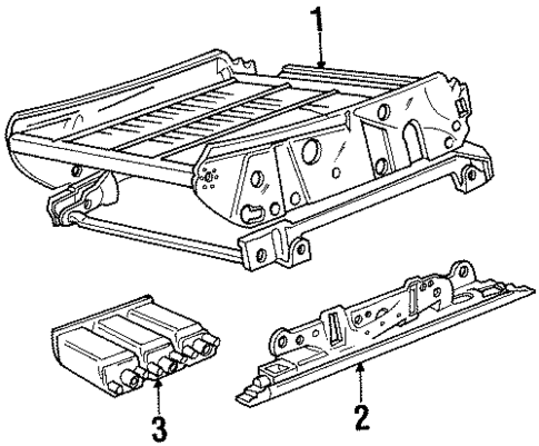 Tracks & Components for 1997 Volvo 960 #0