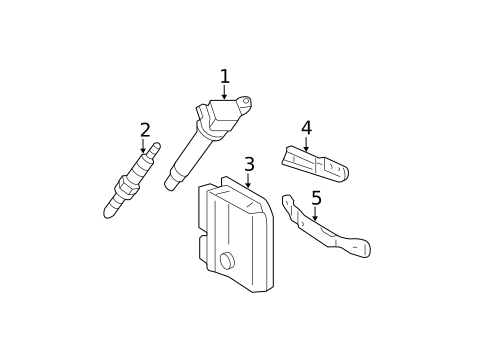 Ignition System for 2010 Toyota Camry #0
