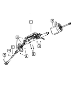 6507338AA - Steering: Hex Flange Head Locking Bolt for Mopar Image image