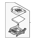 881002H000HDB - : Cushion Assembly for Hyundai Image