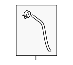 2827603010 - Cooling System: Vacuum Hose for Hyundai Image