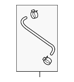 2827503010 - : 2017-2020 Hyundai Elantra - Vacuum Tube for Hyundai: Elantra Image