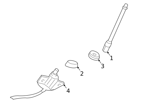 Antenna & Radio for 2004 Pontiac Montana #0