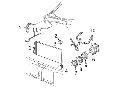 Hoses & Pipes for 2004 Ford F-150 #0