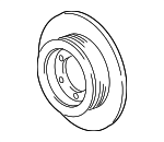 11231438995 - Engine: Damper &amp; Pulley for BMW: 323Ci, 323i, 323is, 325Ci, 325i, 325xi, 328Ci, 328i, 328is, 330Ci, 330i, 330xi, 525i, 528i, 530i, 540i, M5, X5, Z3, Z4 Image