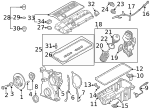 7119963151 - Engine: Drain Plug Gasket for BMW Image