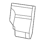 1TH491DVAA - Body: Seat Back Cover for Dodge: Nitro Image