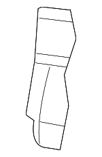 68004479AA - Body: Seat Back Pad for Dodge: Nitro Image