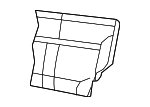 1TH501DVAA - Body: Seat Back Cover for Dodge: Nitro Image