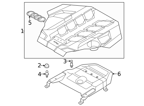 Engine Appearance Cover for 2022 Audi S8 #0