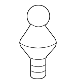 4N0103164A - : Engine Cover Ball Stud for Audi: A8 Quattro, S8 Image