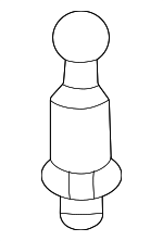 4N0103164 - Engine: Engine Cover Ball Stud for Audi Image