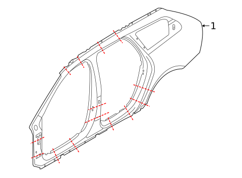 Uniside for 2017 Volvo V90 Cross Country #0