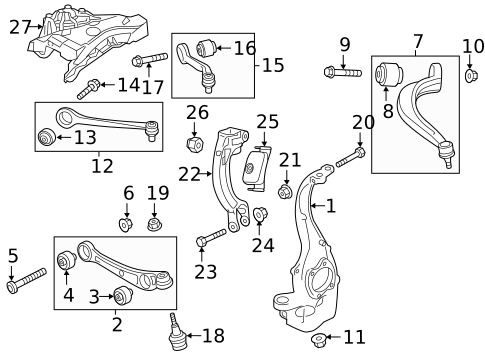 Suspension Components for 2013 Audi A8 Quattro #0