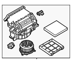 LR144592 - : Blower Assembly for Land-Rover Image