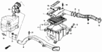 17246PM7000 - Electrical/Exhaust/Heater/Fuel: CHAMBER, RESONATOR for Honda Image